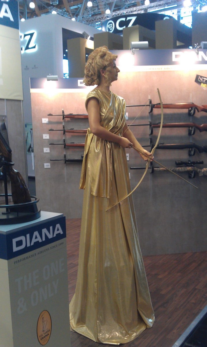 Goldene Statue