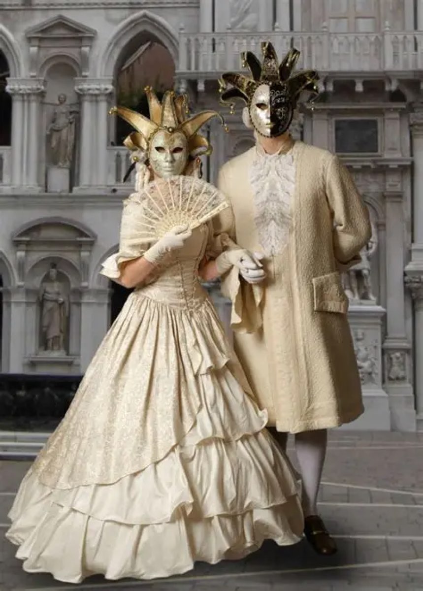Venezianisches Paar