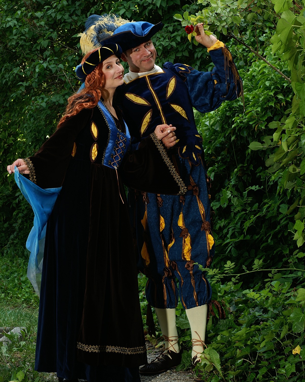 Mittelalterliches Paar