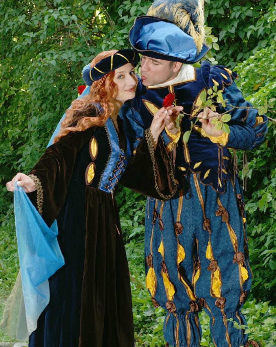 Mittelalterliches Paar