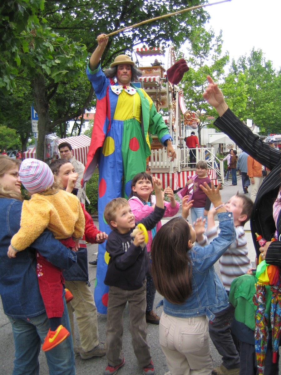 Stilt Clown »Schalk-im-Nack«