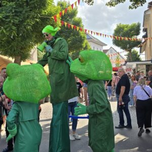 Die Frösche-Walkact