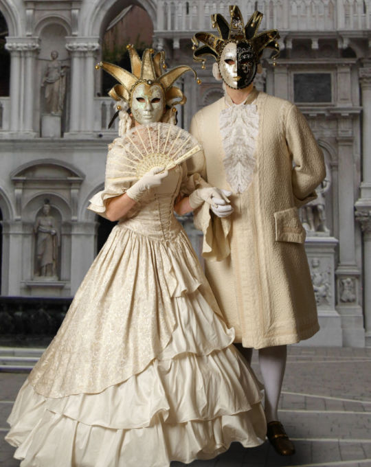 Lebende Statue „Venezianisches Paar“